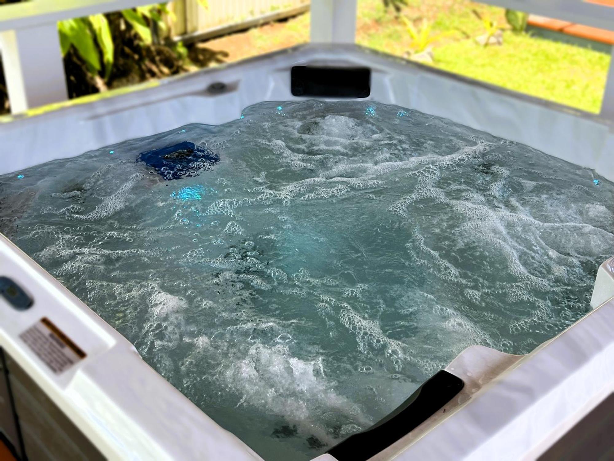 Red Hibiscus Villas Rarotonga Rom bilde